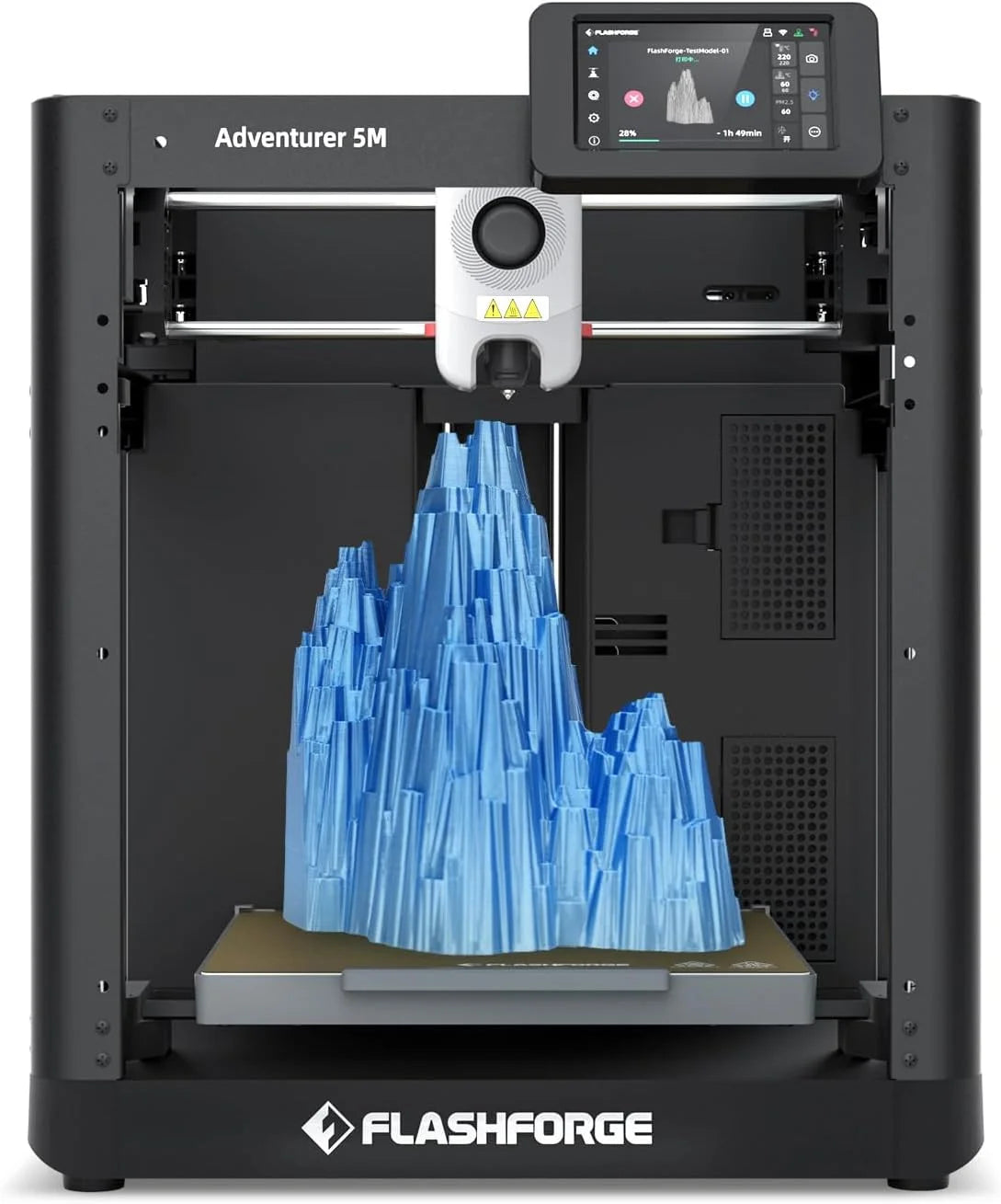 Flashforge AD5M FDM 3D Printer – 600mm/s, Auto Bed Leveling & Quick-Change Nozzle by Unknown Supply